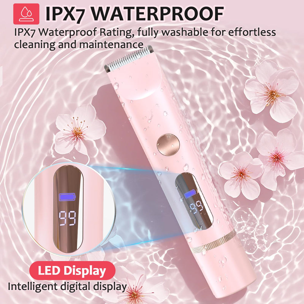 diagfile waterproof IPX7 shaver for wet and dry grooming