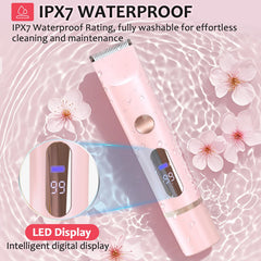 diagfile waterproof IPX7 shaver for wet and dry grooming