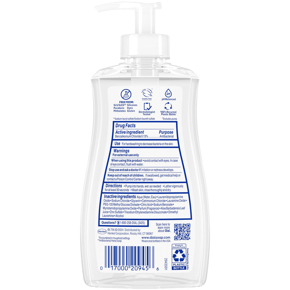 Dial cruelty-free Leaping Bunny logo on label
