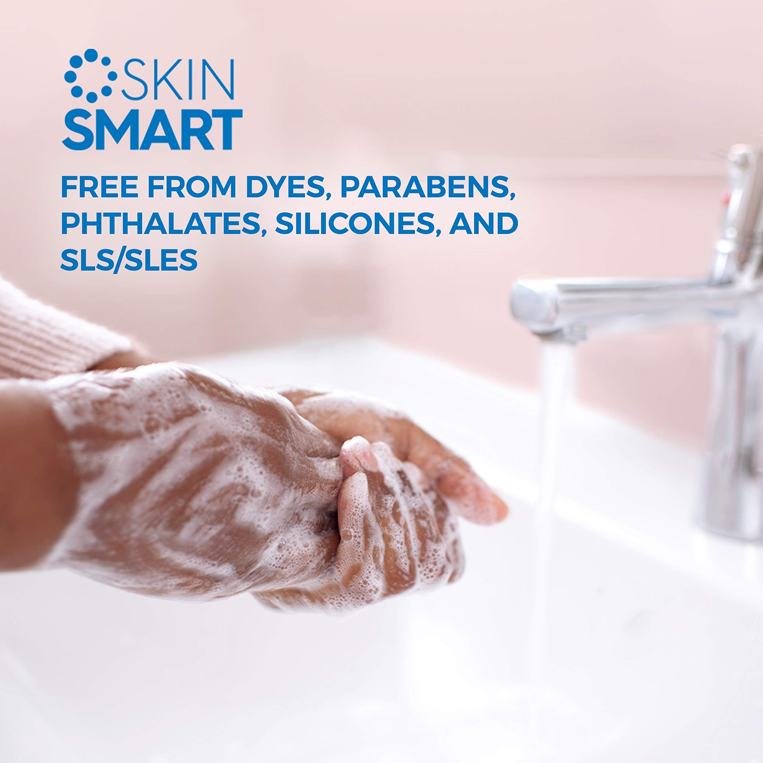 Dial Complete Clean + Gentle dermatologist-tested label indicates hypoallergenic formula.