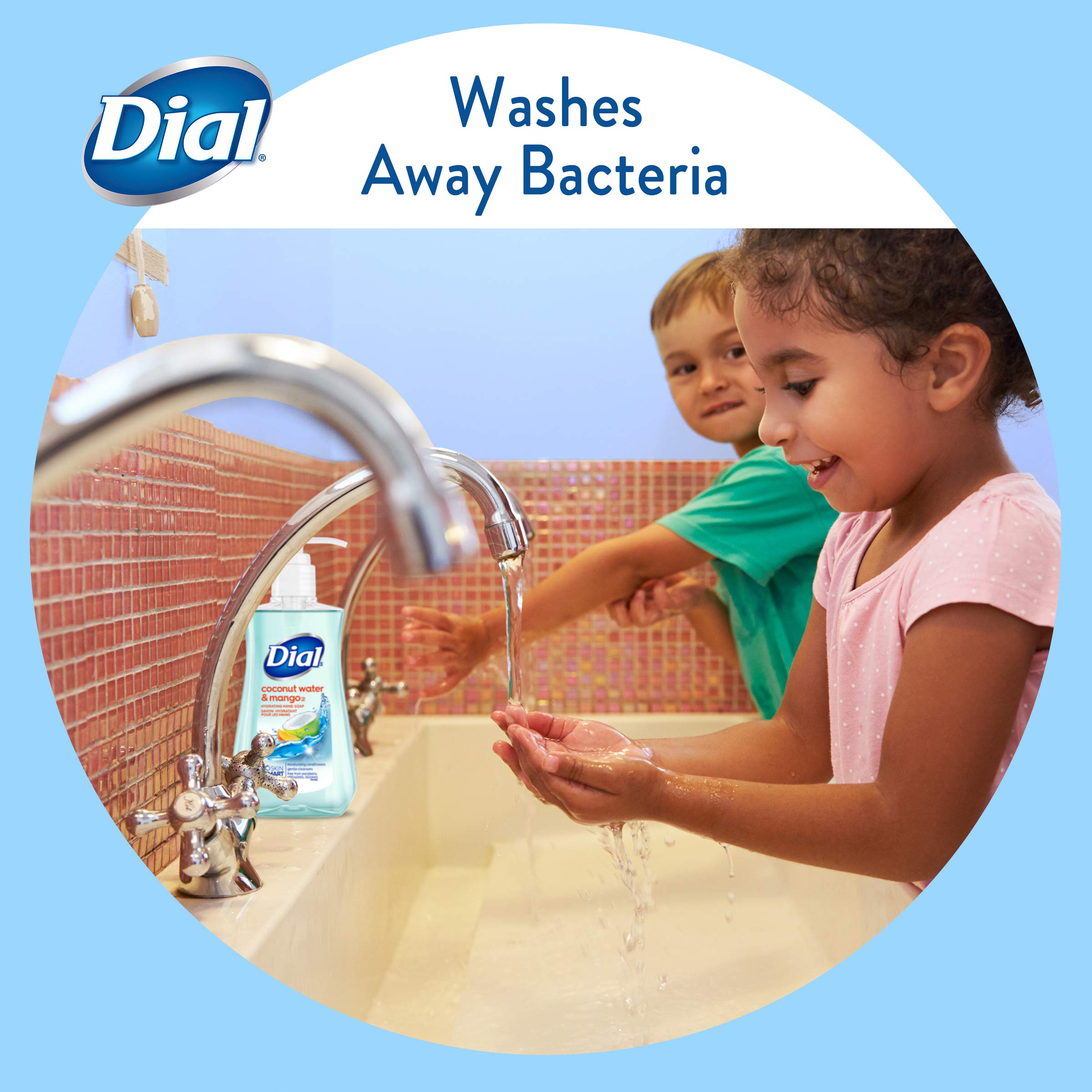 Dial Coconut Water Mango fragrance showcases tropical, mood-boosting aroma.