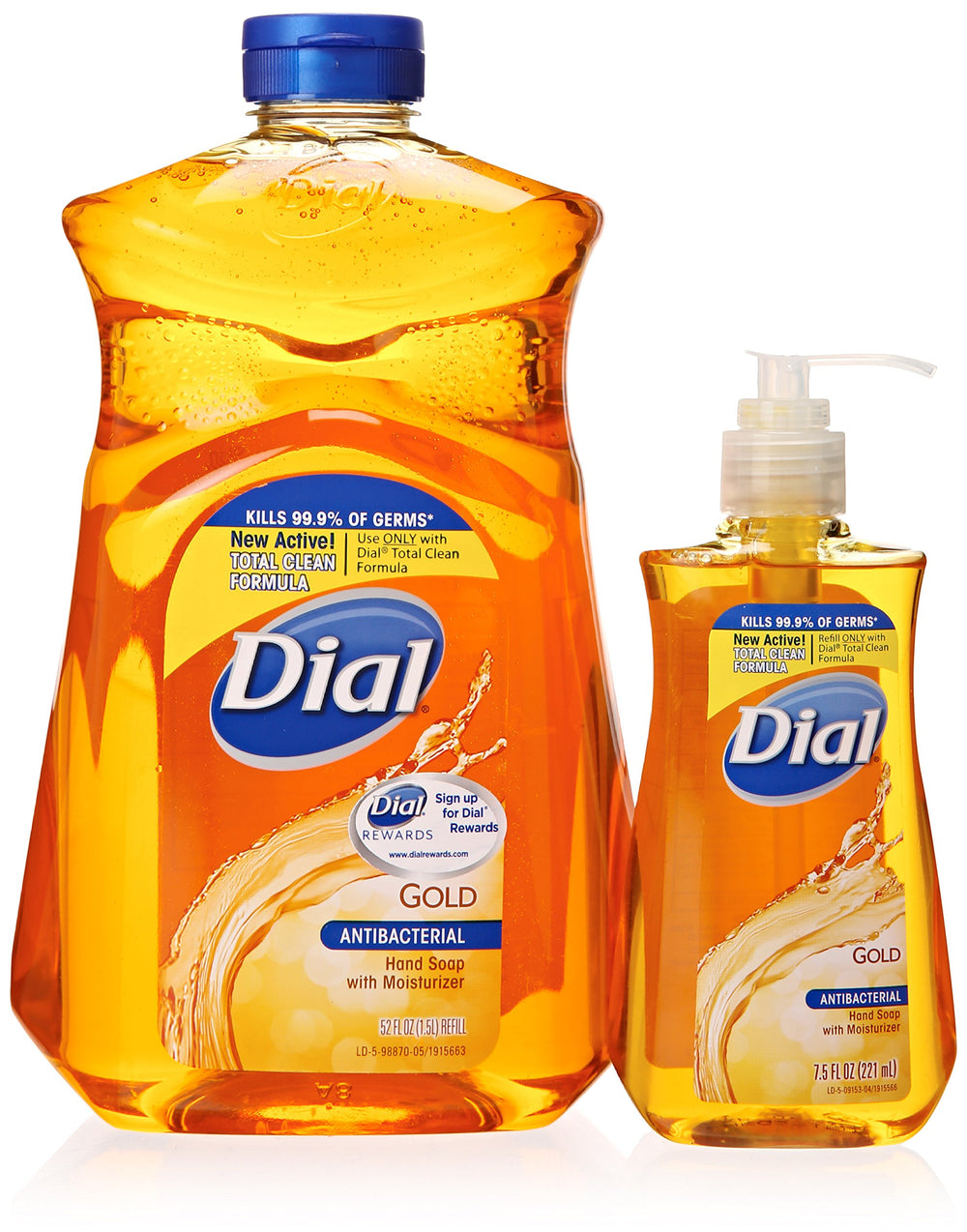Dial Gold antibacterial liquid soap 7.5oz pump bottle for daily moisturizing hand care