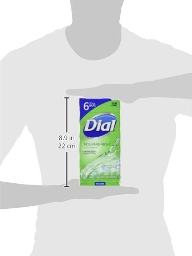Dial Mountain Fresh scent detail highlighting brisk mountain aroma.