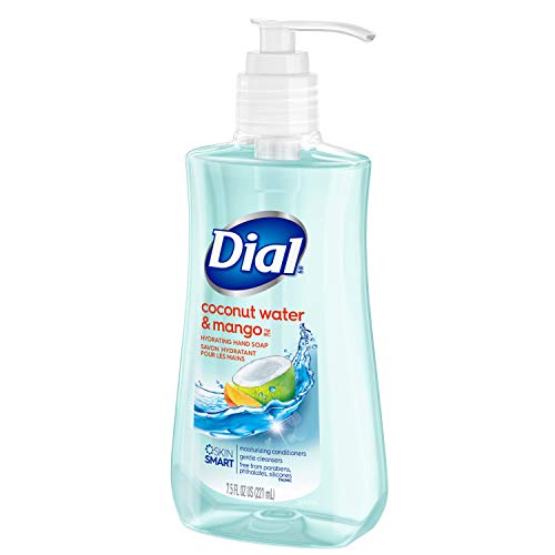 Dial rich creamy lather illustrates luxurious hand washing feel.