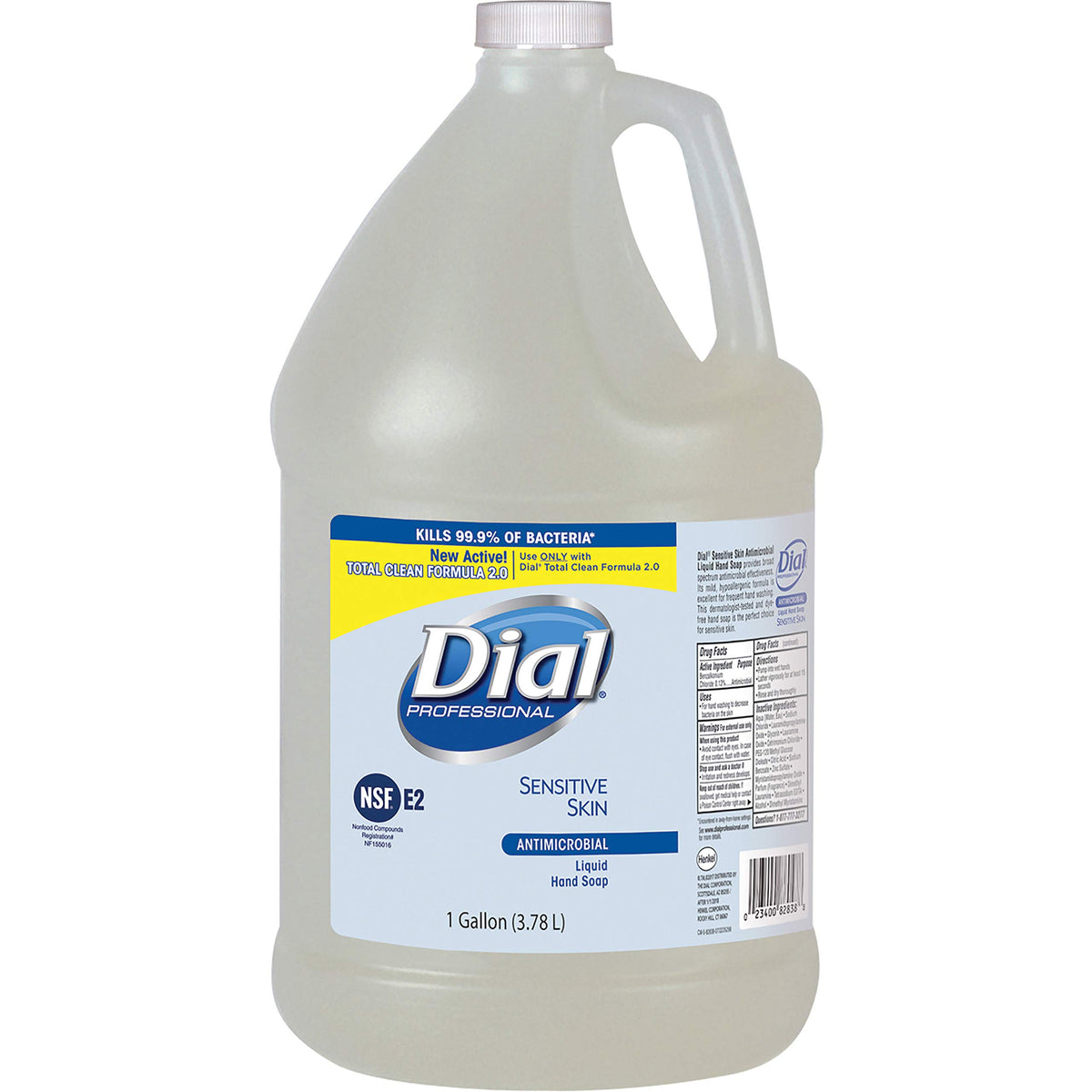 Dial Sensitive Skin Antimicrobial Soap Refill pour—gentle on skin for frequent handwashing