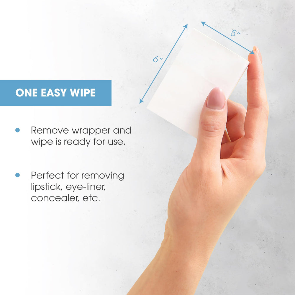 Diamond Wipes alcohol-free cleanse keeps skin comfortable