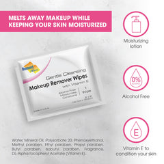 Diamond Wipes alcohol-free wipes with vitamin E for nourished skin.