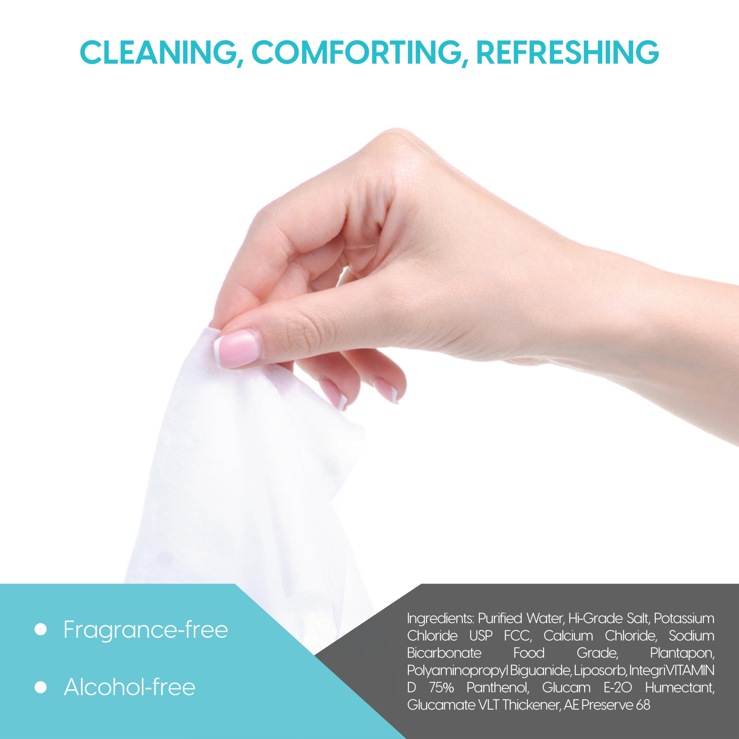 Diamond Wipes Clear C Eyelid Wipes remove oil and debris from lids