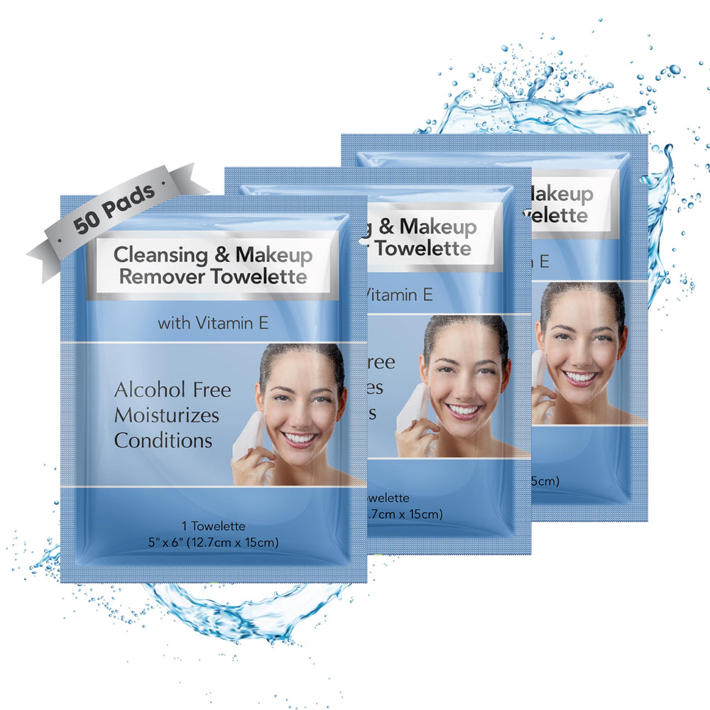 Diamond Wipes packaging shows a travel-friendly box for convenient makeup removal on the go.