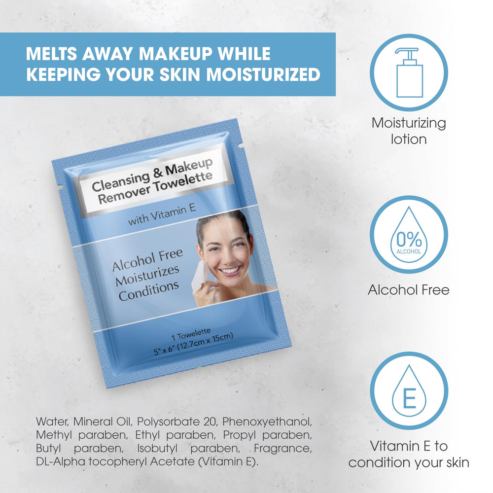 Diamond Wipes sensitive skin formula with cotton and aloe