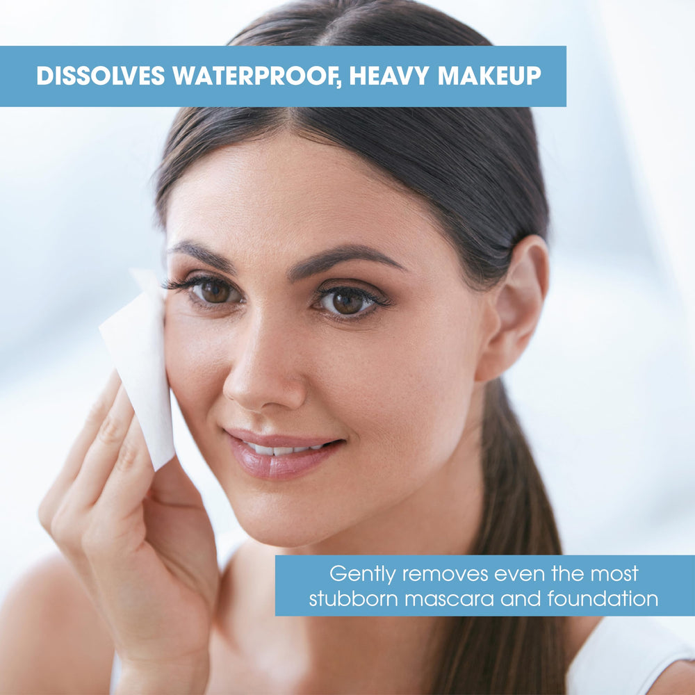 Diamond Wipes vitamin E-rich formula close-up highlights nourishing cleanse