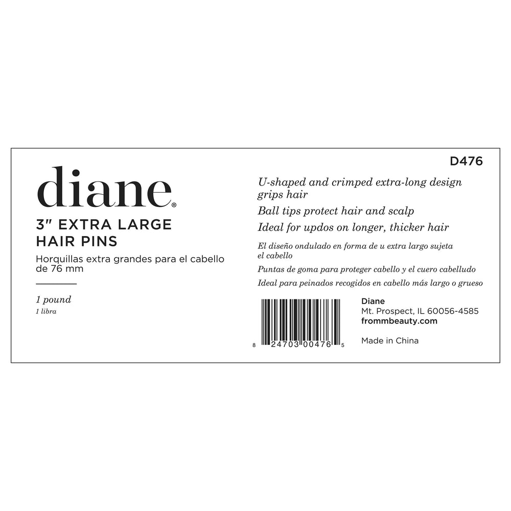 Diane hair pins ideal for thick hair with crimped grip for lasting hold