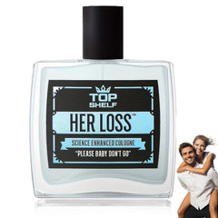 DICTAMNI Her Loss bottle on display signals premium daily-wear fragrance