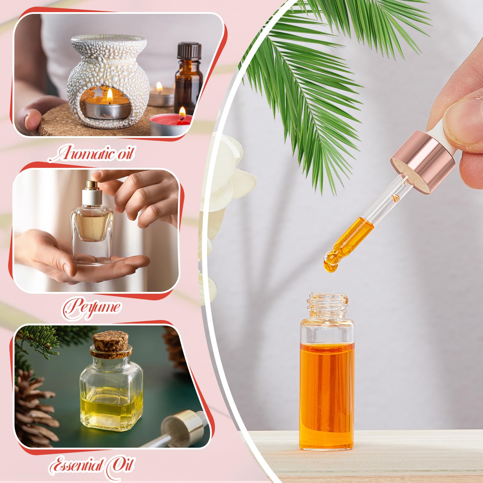 Didaey travel-size bottles are compact and portable for on-the-go cosmetics.