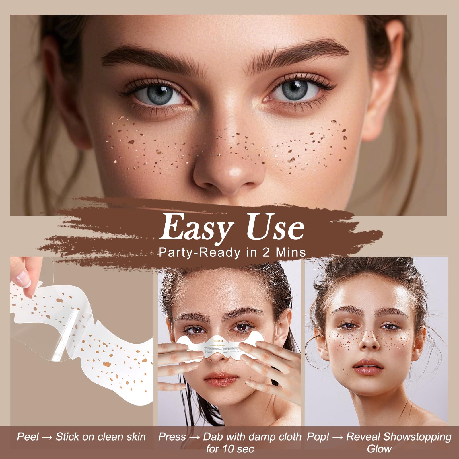 Diesetsr Glitter Freckles gift idea for birthdays or holidays.