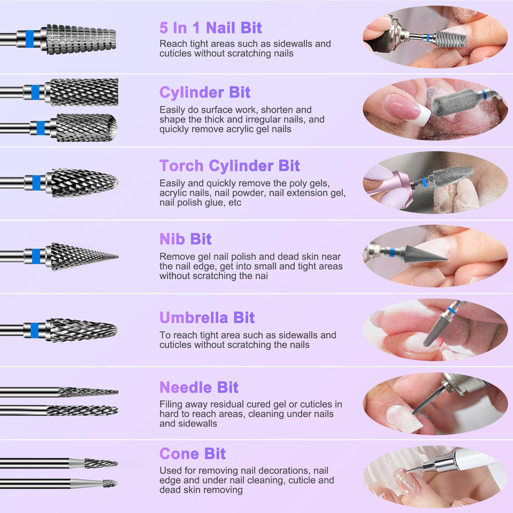 Diesisa brush included for quick gel dust removal after filing
