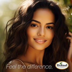 Difeel rosemary-mint oil USA packaging emphasizes large 12 oz supply