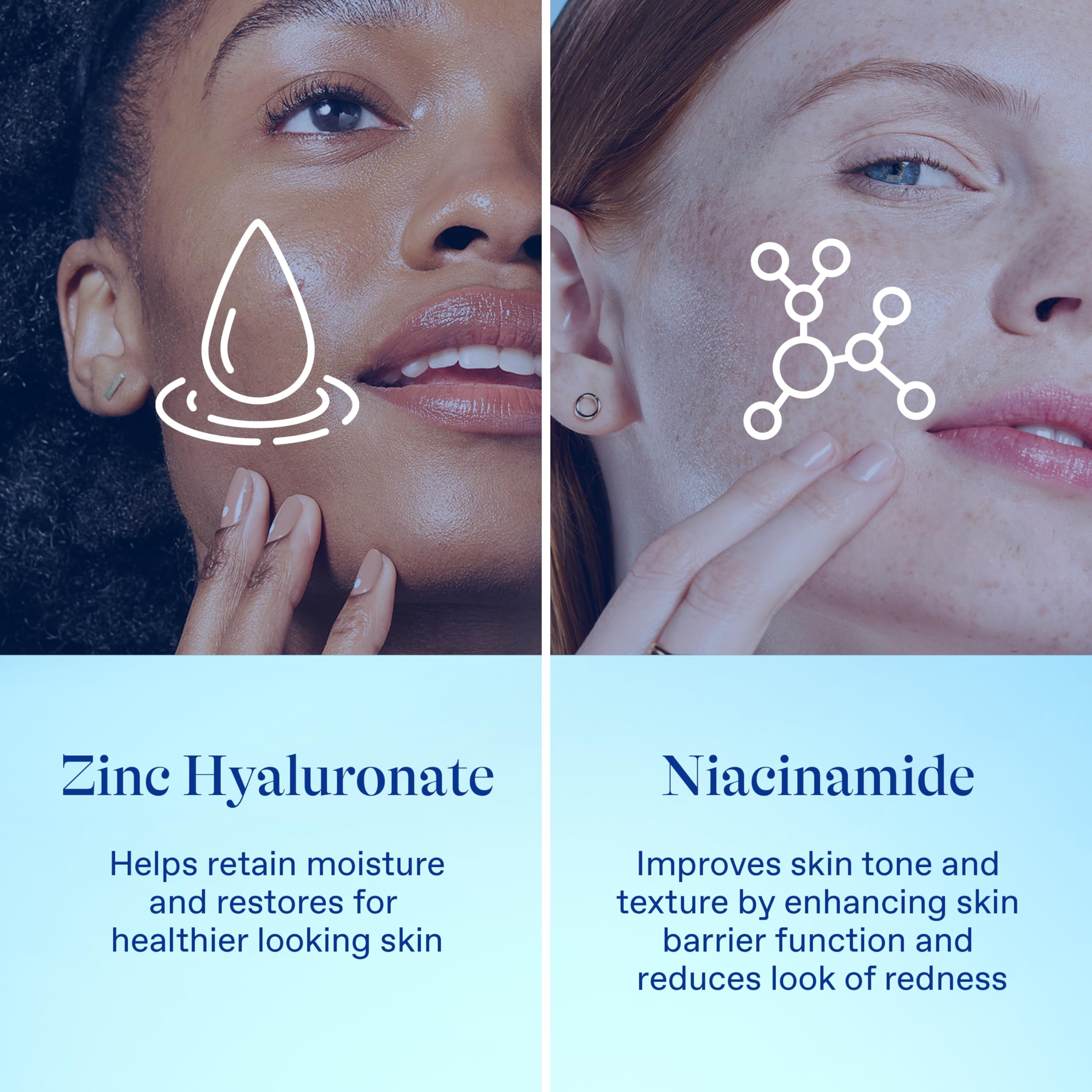 Differin clear patches spread on surface showing discreet coverage benefit