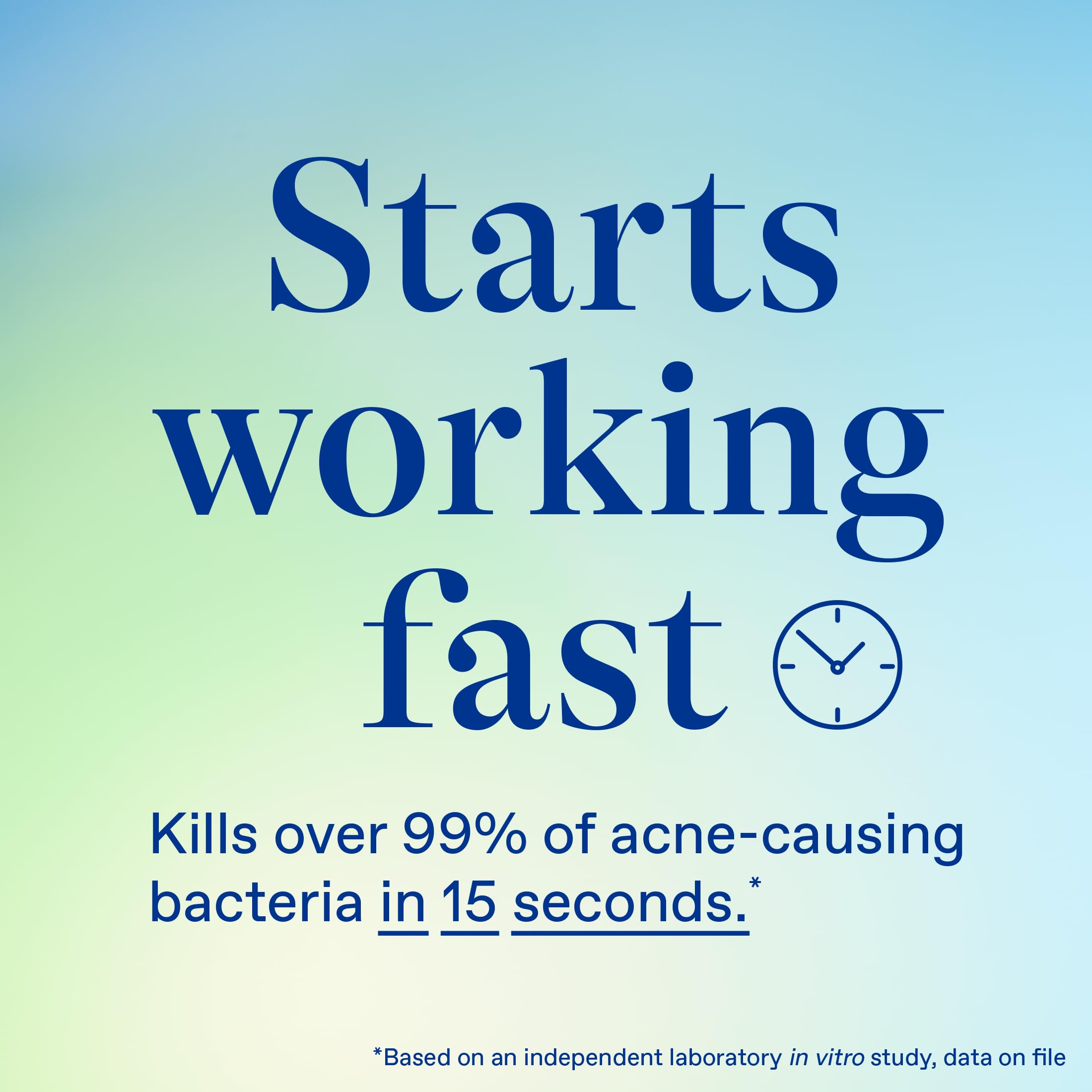 Differin close-up label showing 10% benzoyl peroxide strength benefit