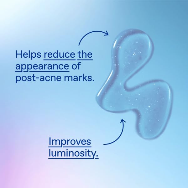Differin Dark Spot Serum bottle used under makeup for a seamless finish.