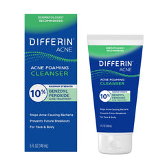 Differin front packaging 5 oz showing product and benefits