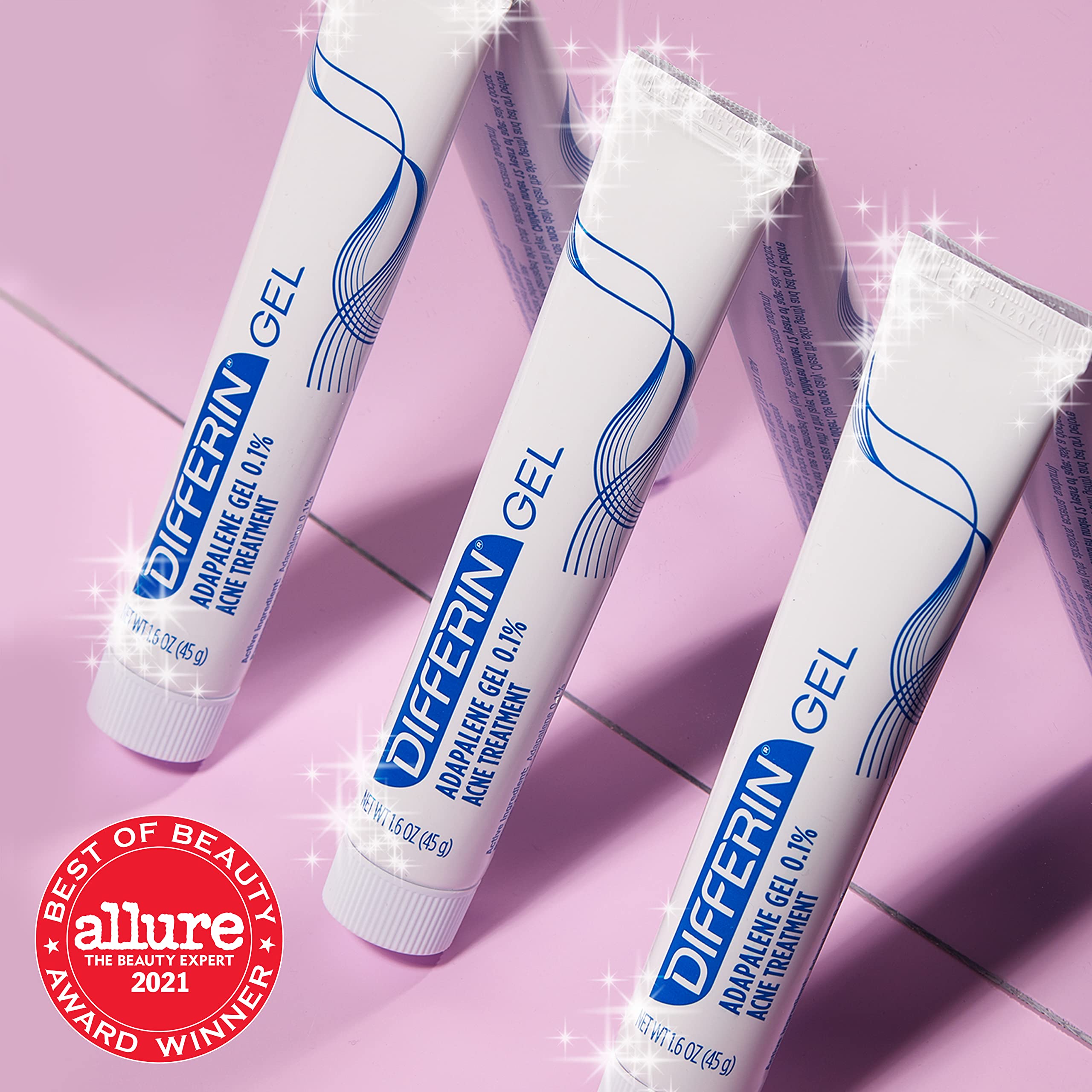 Differin gel oil-free texture reduces residue for daily use.