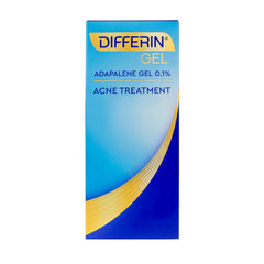 Differin gel swatch on hand shows smooth, quick-absorbing texture.