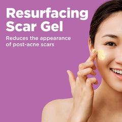 Differin gel texture close-up illustrating lightweight consistency for easy absorption