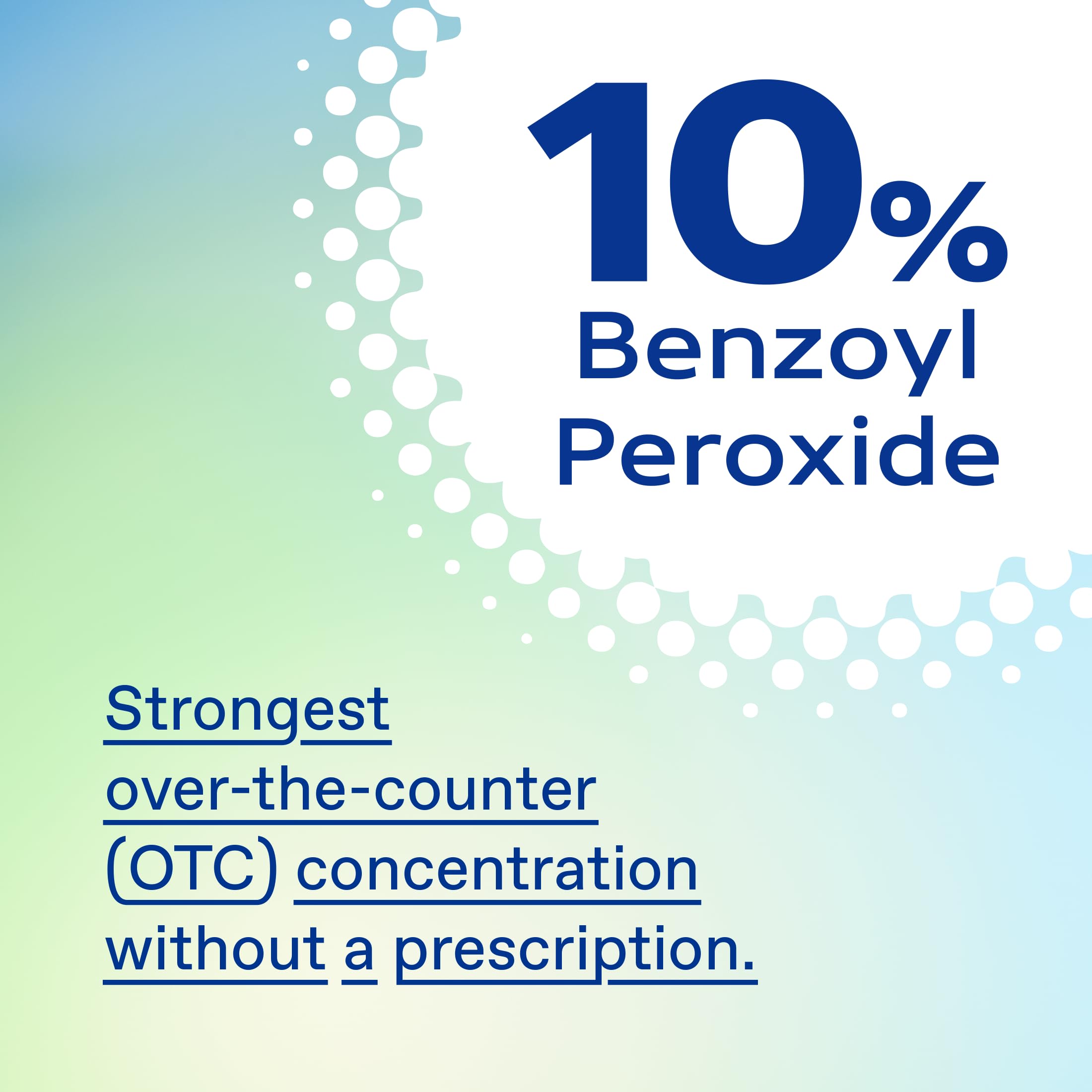Differin ingredient callout highlighting micronized benzoyl peroxide penetration benefit