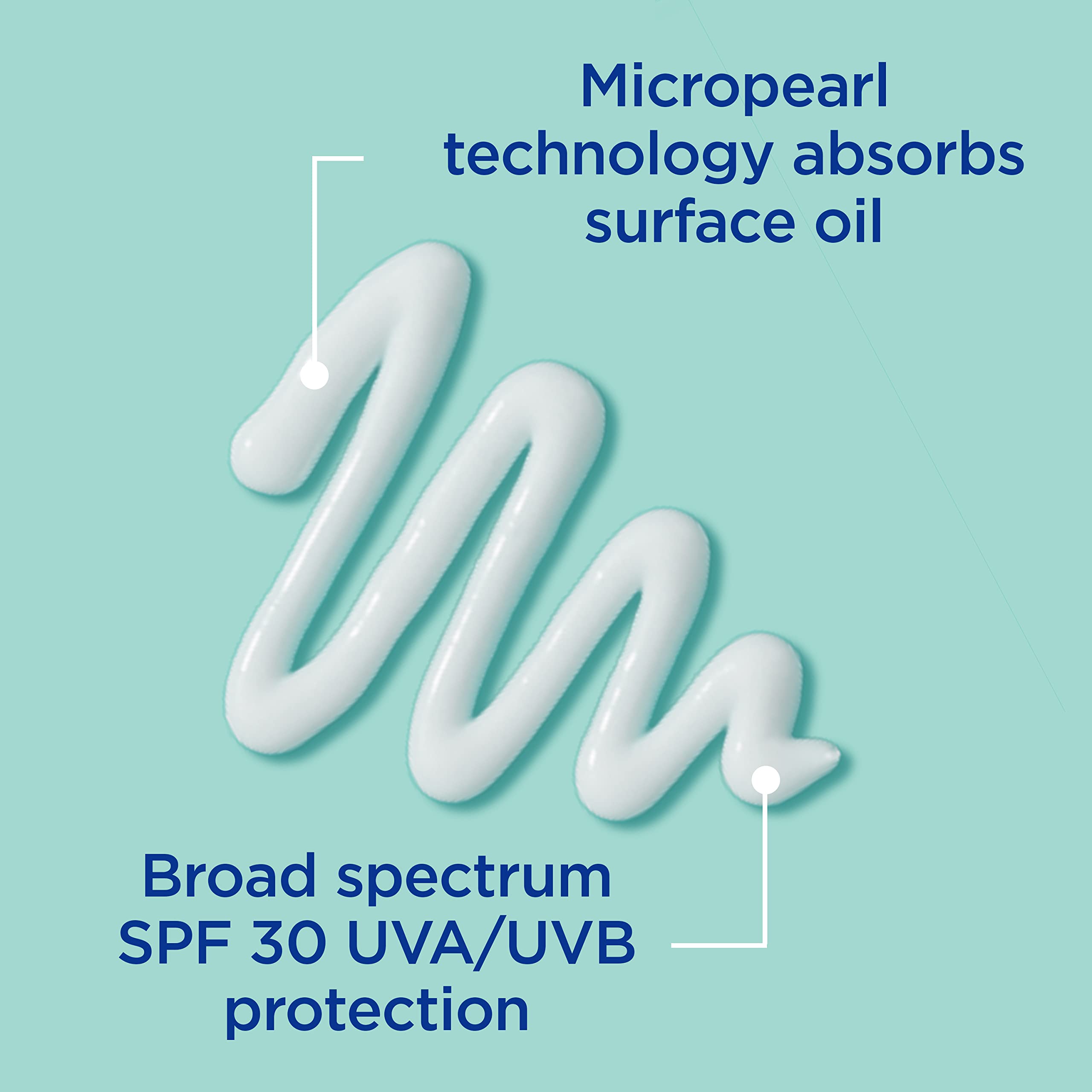 Matte finish remains after absorption with Differin Oil Absorbing Moisturizer SPF 30.