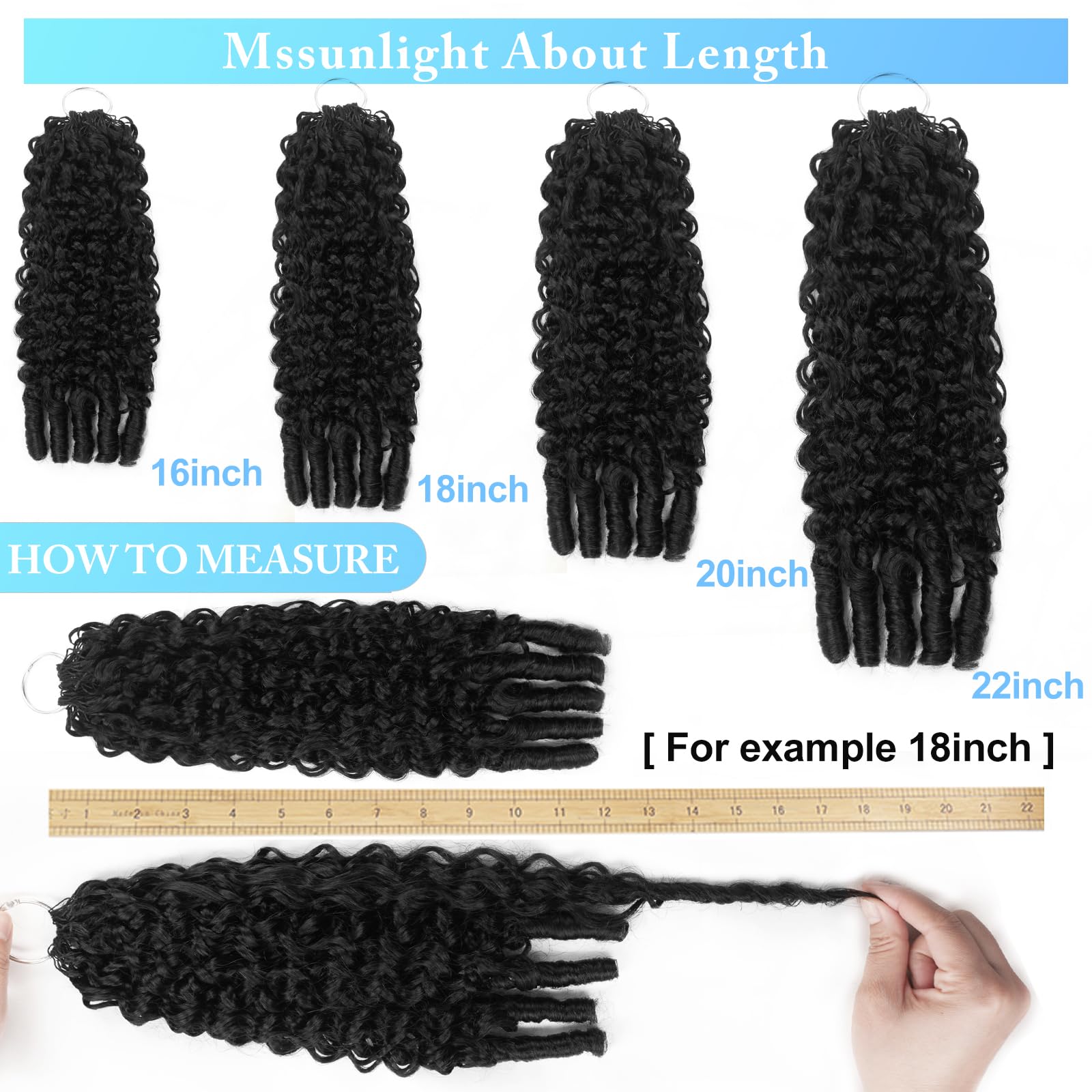 Dilekay natural black shade blends with most natural hair for seamless look.