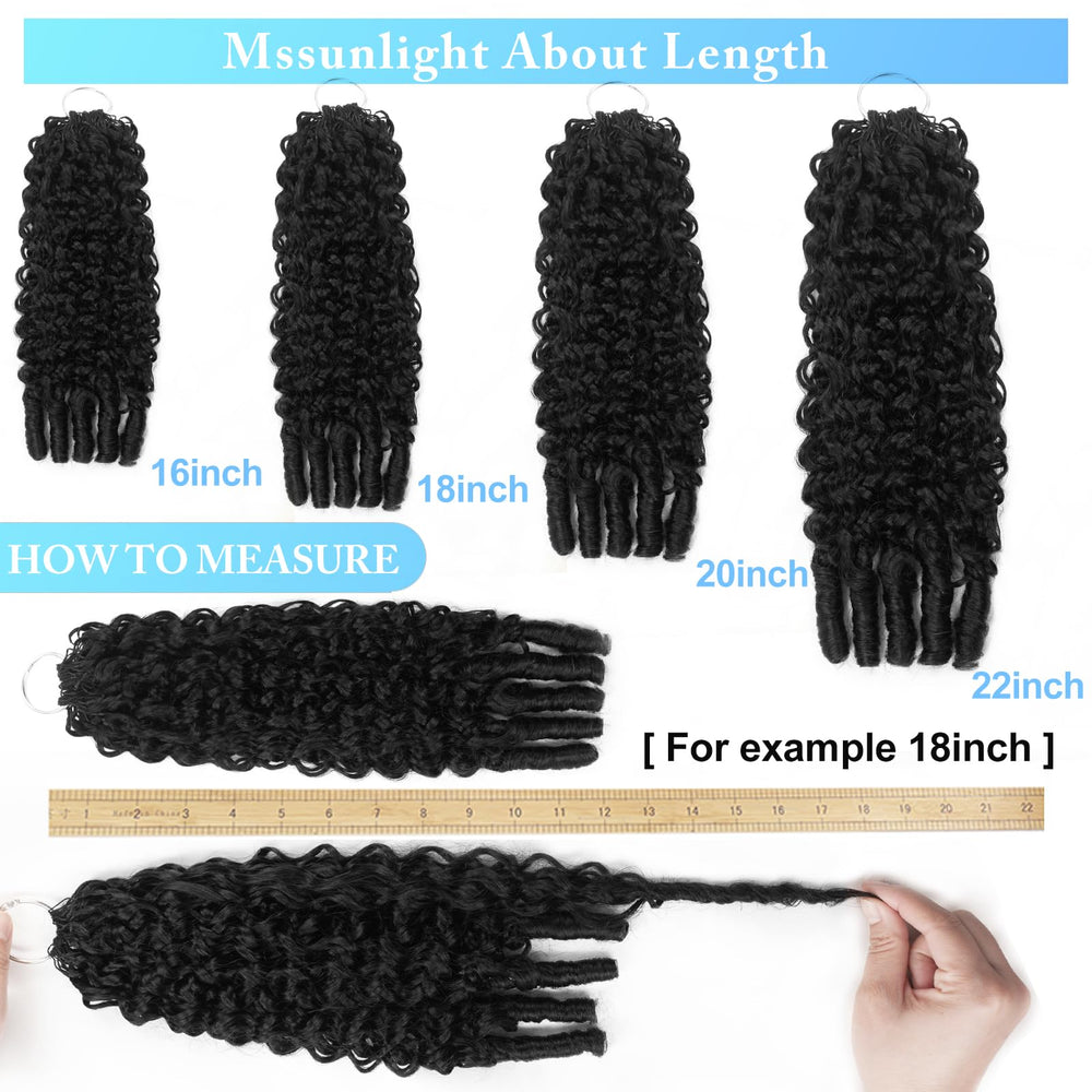 Dilekay natural black shade blends with most natural hair for seamless look.