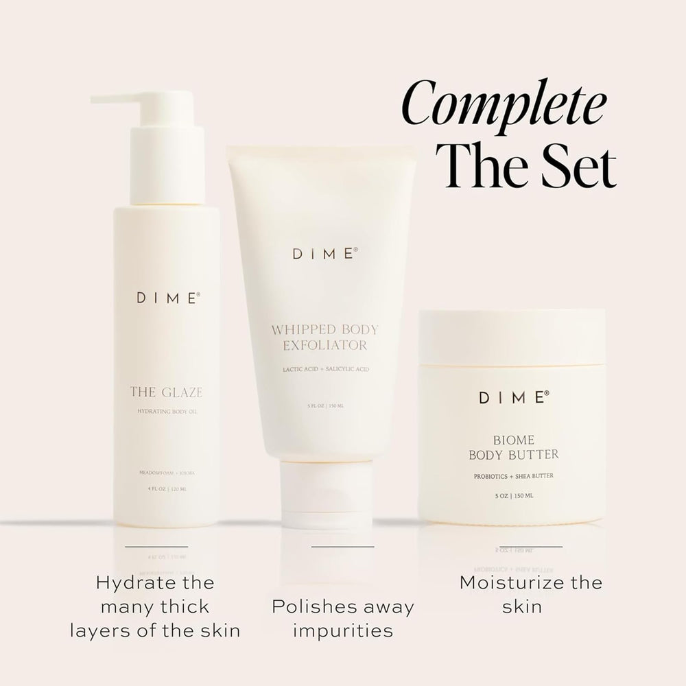DIME Beauty Biome Body Butter sustainable packaging supports eco-friendly skincare.
