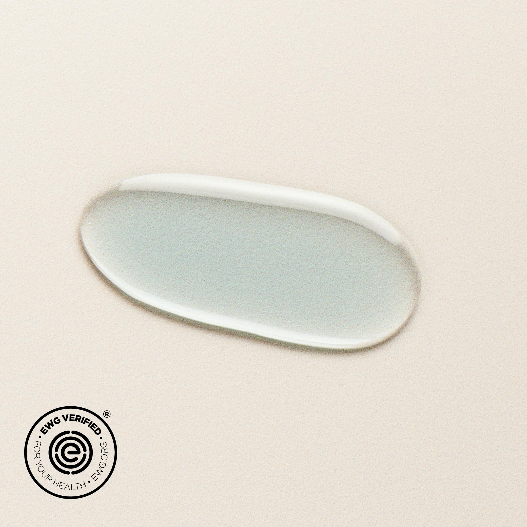 DIME Beauty Blue Facial Oil pictured in a night routine context for overnight hydration
