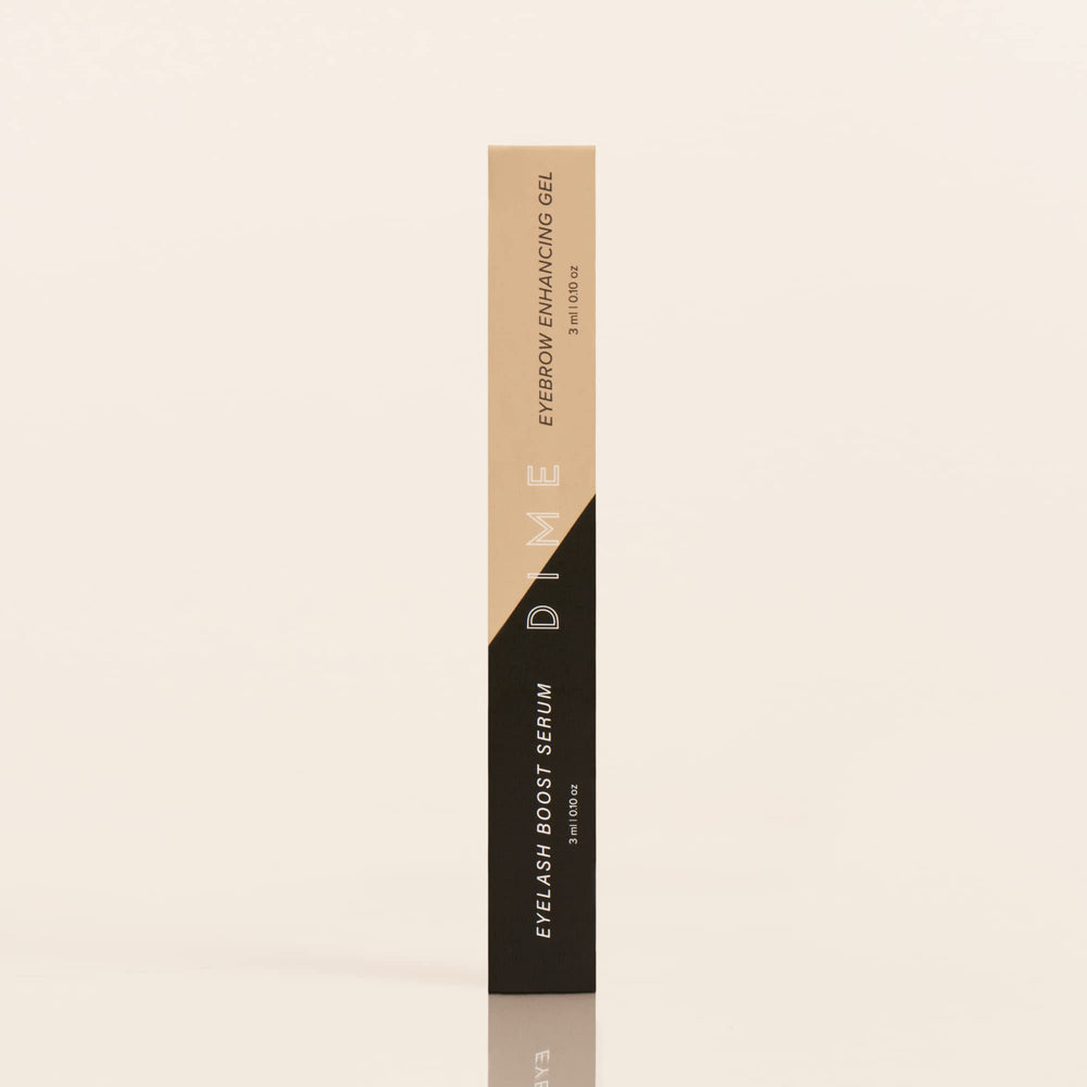 DIME Beauty Boost Duo sustainable packaging signals vegan and cruelty-free cosmetics