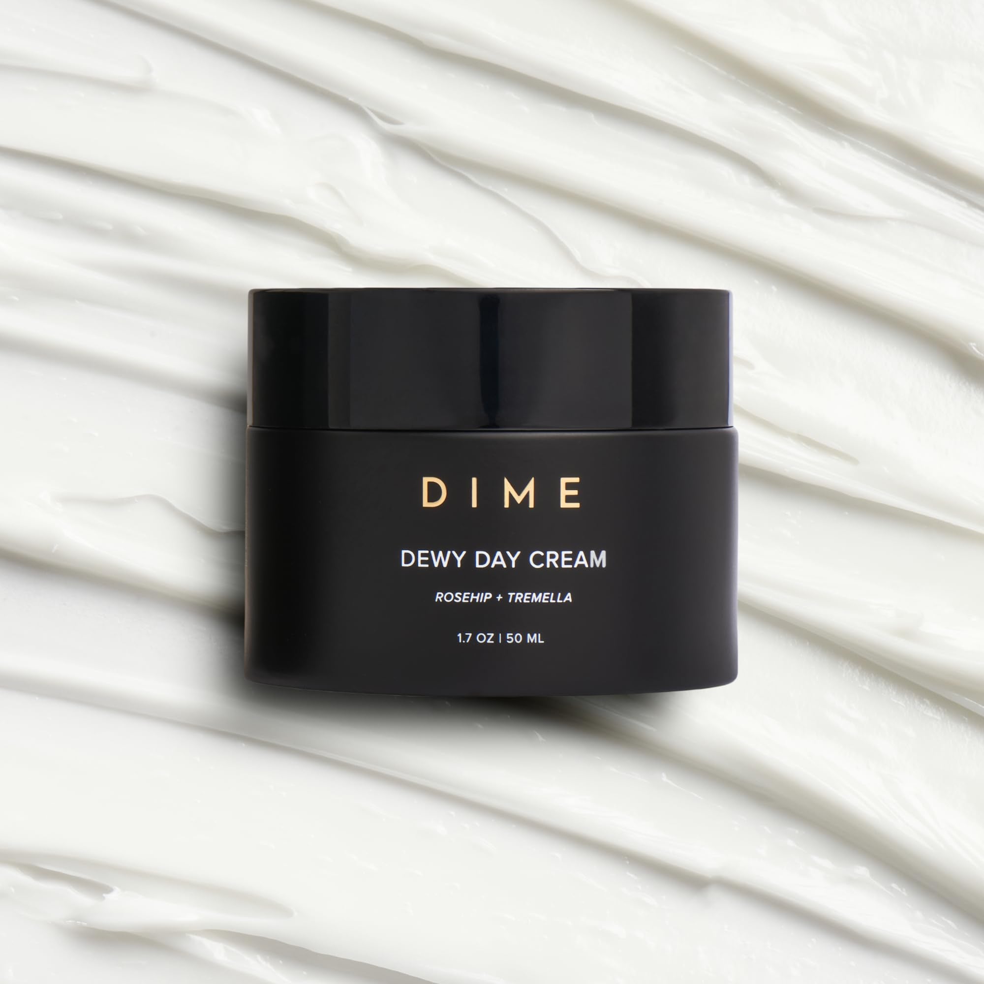 DIME Beauty Dewy Day Cream application in routine optimizes product layering.
