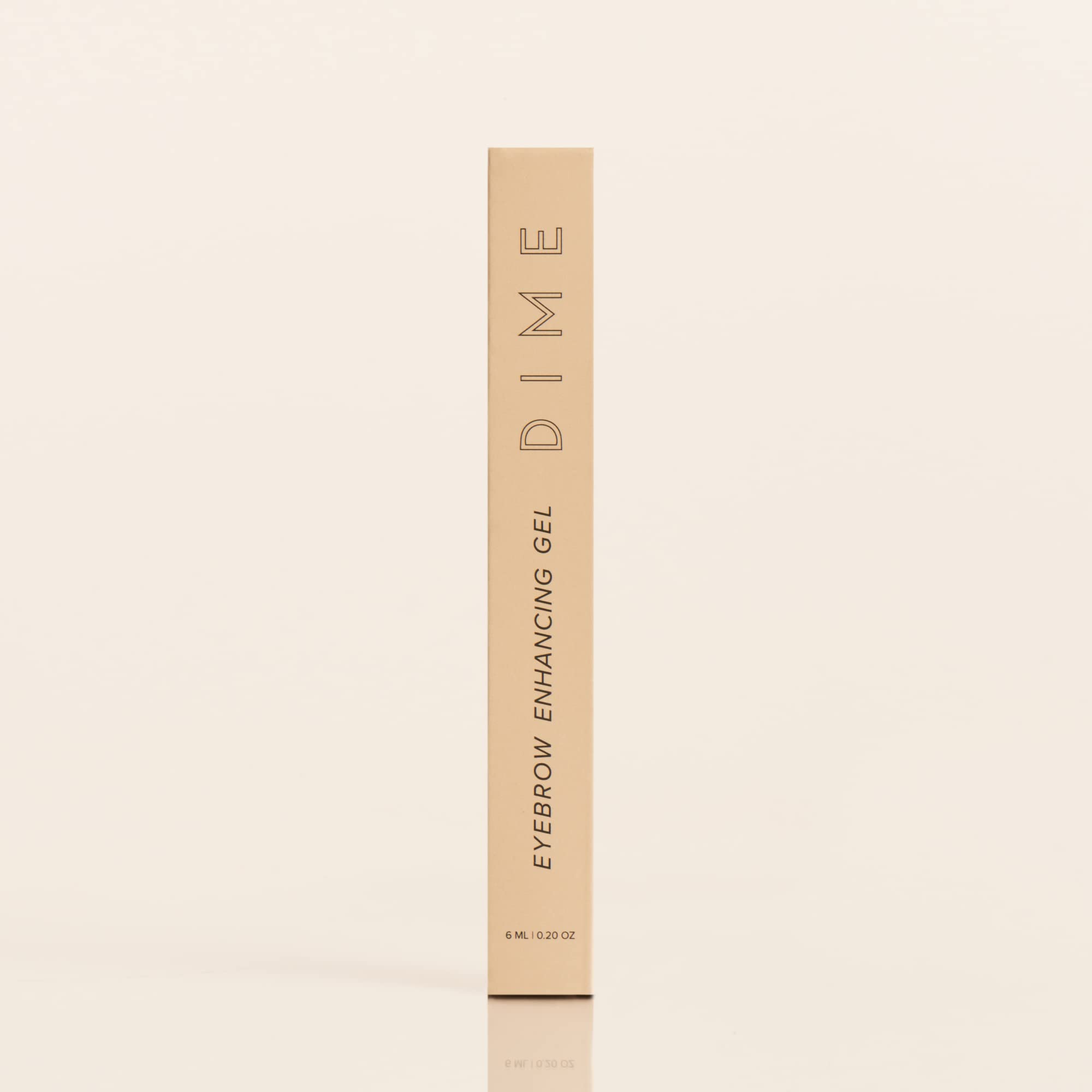 DIME Beauty Eyebrow Enhancing Gel lash clear mascara usage demonstration