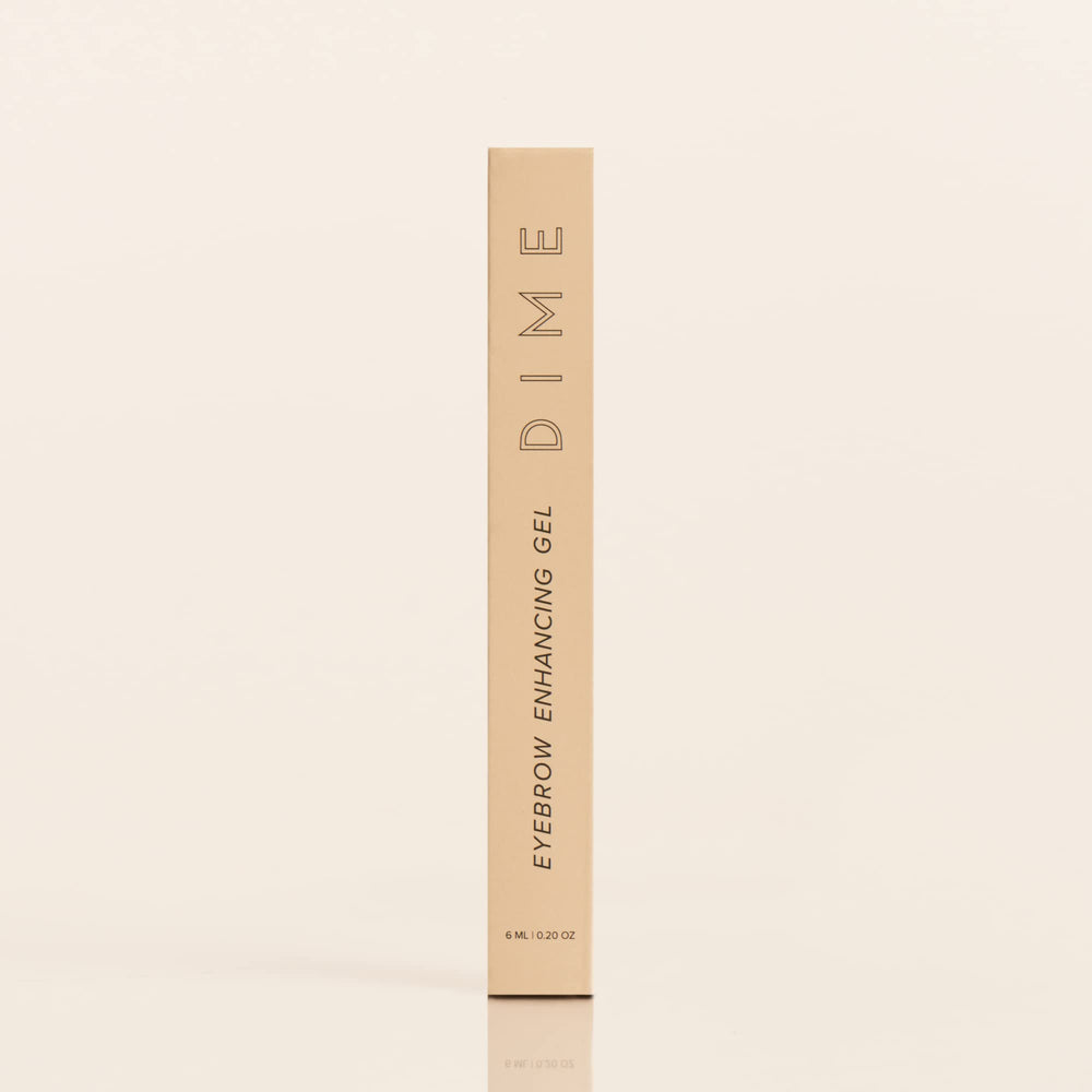 DIME Beauty Eyebrow Enhancing Gel lash clear mascara usage demonstration