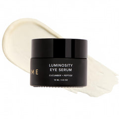 DIME Beauty Luminosity Eye Serum bottle for daily brightening under-eye care
