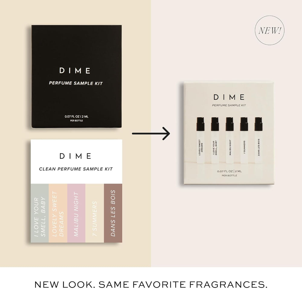 DIME Beauty Malibu Night 2ml sample evokes coastal-inspired evening vibes.