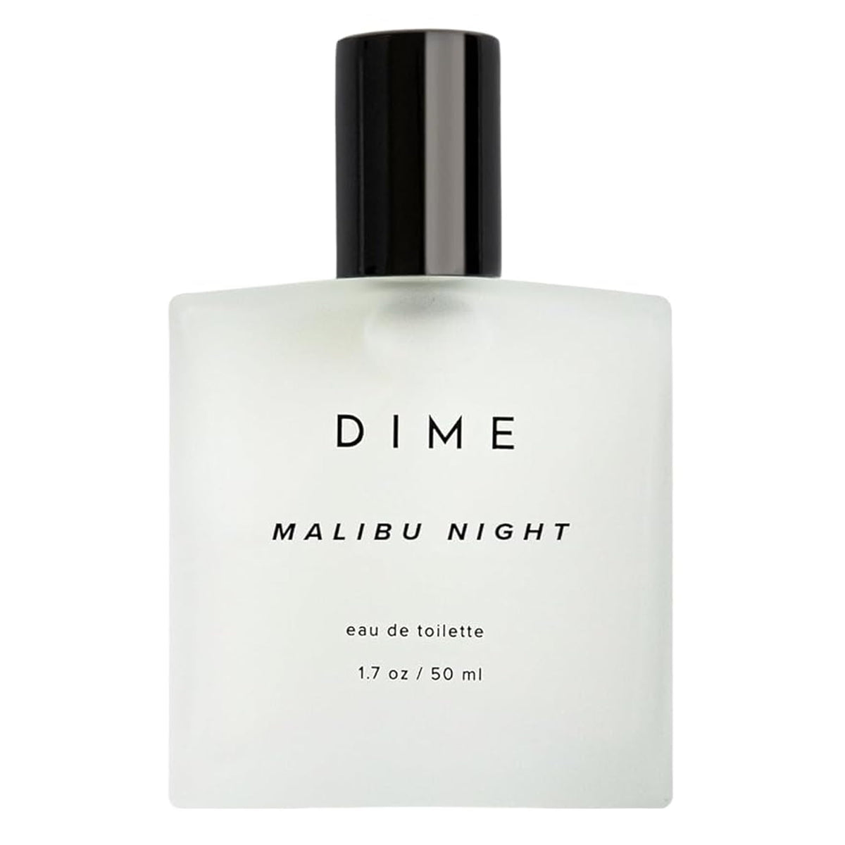 DIME Malibu Night bottle front view for everyday wear ideas.