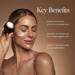 DIME Beauty Restorative Night Cream pump-dispense shot shows easy nightly application.