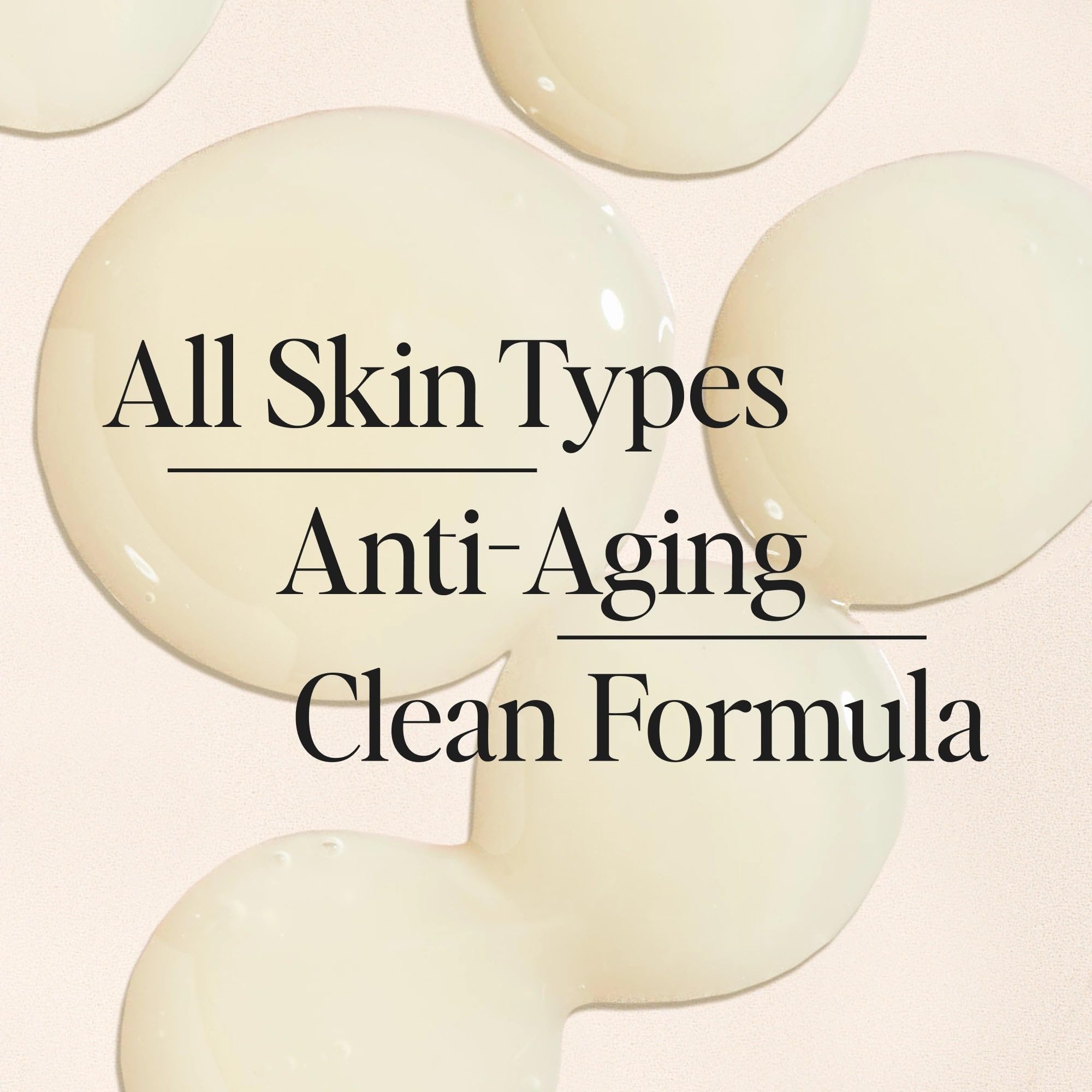 DIME Beauty Super Firm Serum dropper application shows precise pea-sized usage for targeted treatment.