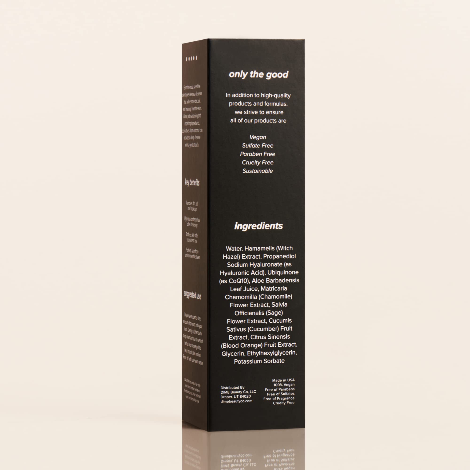 DIME Beauty Super Skin Toner after-serum routine visual suggests enhanced skincare ritual.