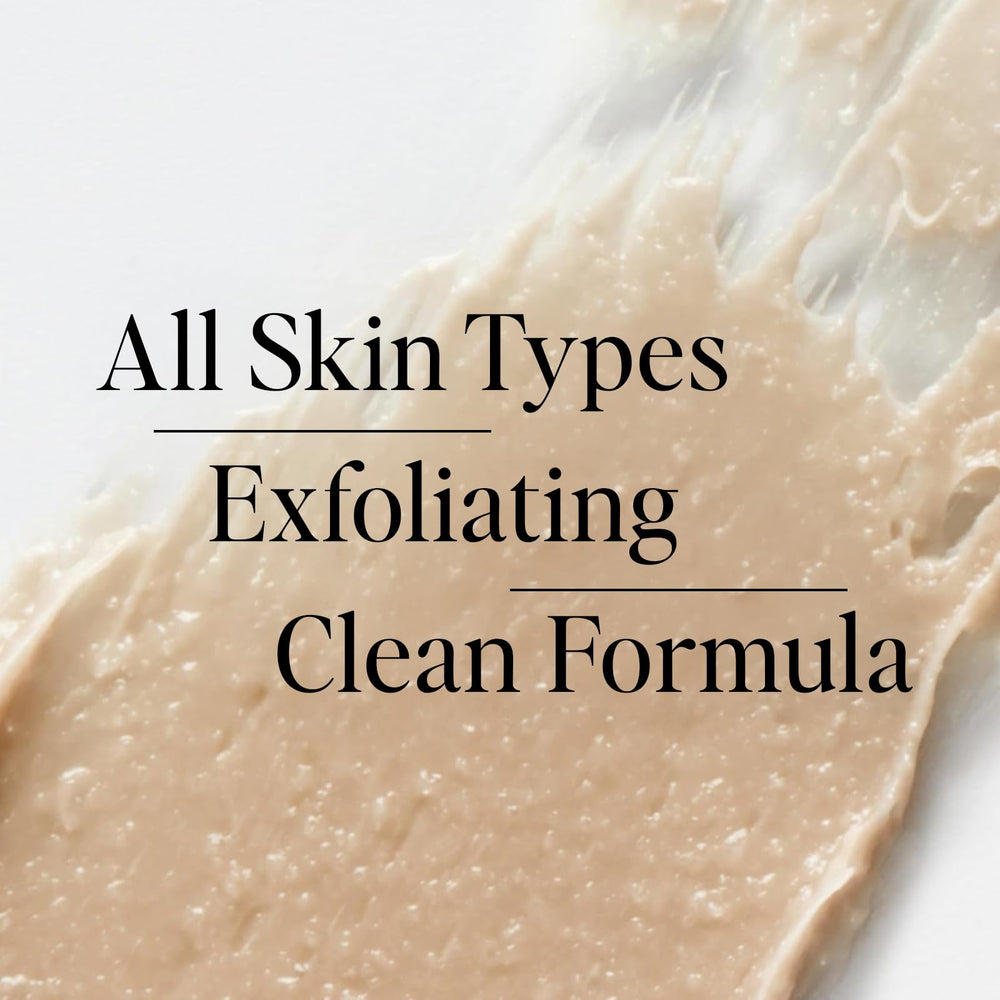 DIME Beauty Whipped Exfoliating Mask ingredient note closeup features lactic and salicylic acids for balanced exfoliation