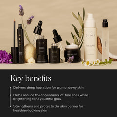 DIME Hyaluronic Acid Serum close-up for deep hydration and plump skin.