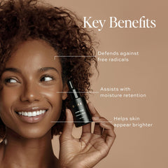 DIME Hyper Glow Serum dropper-pour enables precise, uniform application.