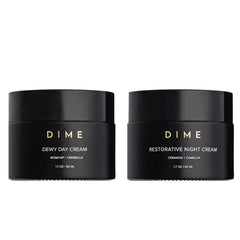 DIME Beauty Moisture Set Dewy Day Cream bottle delivers daily hydration for supple skin.