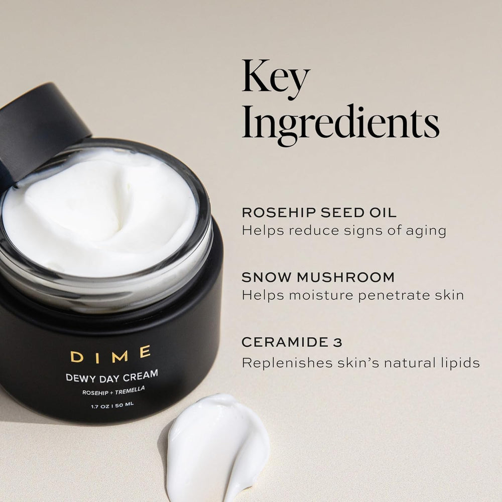 DIME Beauty Moisture Set Vegan cruelty-free icons emphasize clean skincare values.