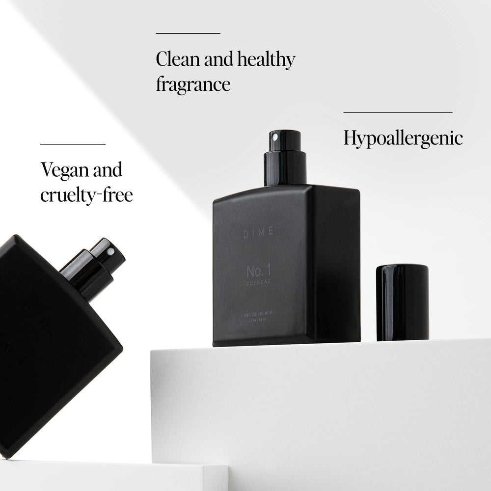 DIME No. 1 packaging showcases sustainable design for eco-conscious fragrance lovers.